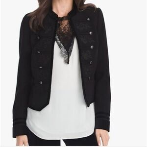 White House Black Market Black Blazer